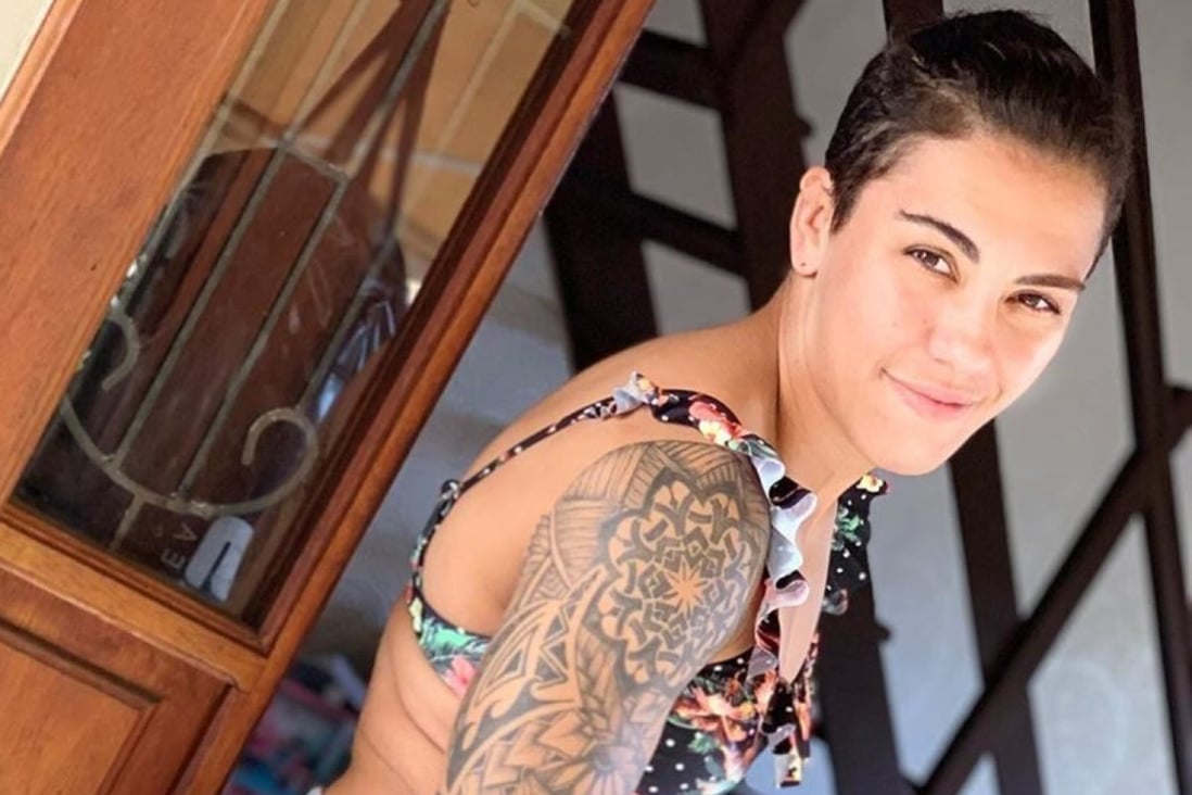 Don’t call her a light weight – strawweight champion Jessica Andrade. Photo: Instagram
