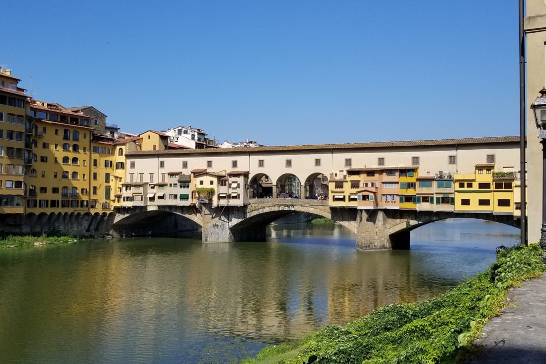 The iconic Ponte Vecchio in Florence, where Rose Magers, founder of the boutique travel firm Artviva, has started the Unlock Italy campaign. Photo: Simon O’Reilly