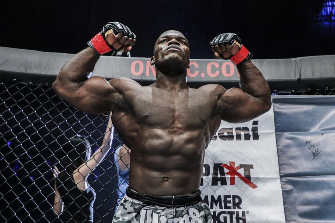 Alain ‘The Panther’ Ngalani prepares for battle. Photo: ONE Championship