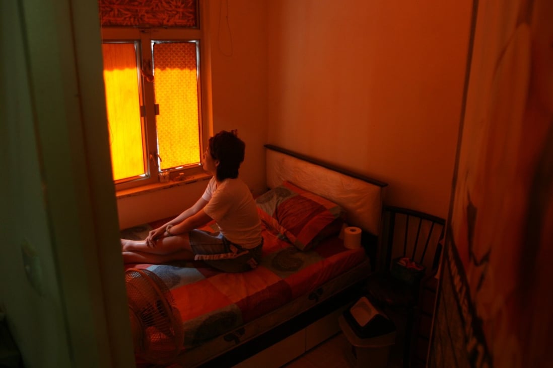 A sex worker in Wan Chai, Hong Kong. File photo