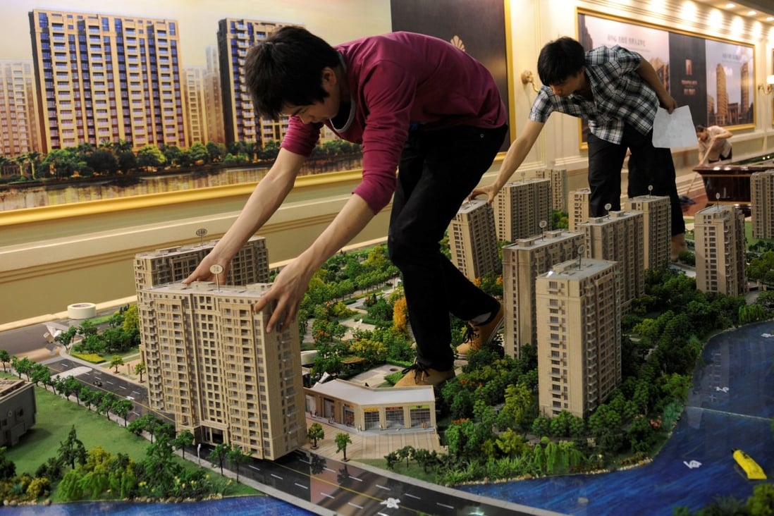 Property showrooms in Chinese cities are reopening after lockdown measures have eased, aiding a nascent recovery in home sales. Photo: Reuters.