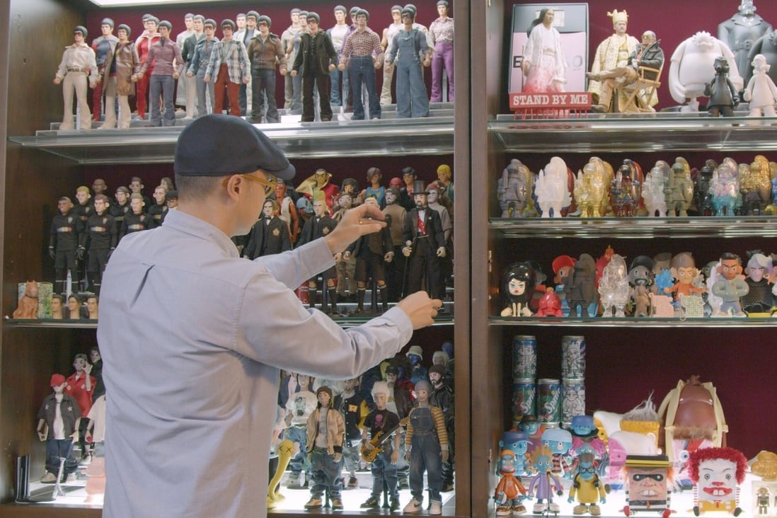 Hong Kong artist and toy designer Eric So in his studio. He narrates a two-part video series, Made in Hong Kong, about toy design and production launched by auctioneer Phillips. Photo: Courtesy of Eric So and Phillips Hong Kong