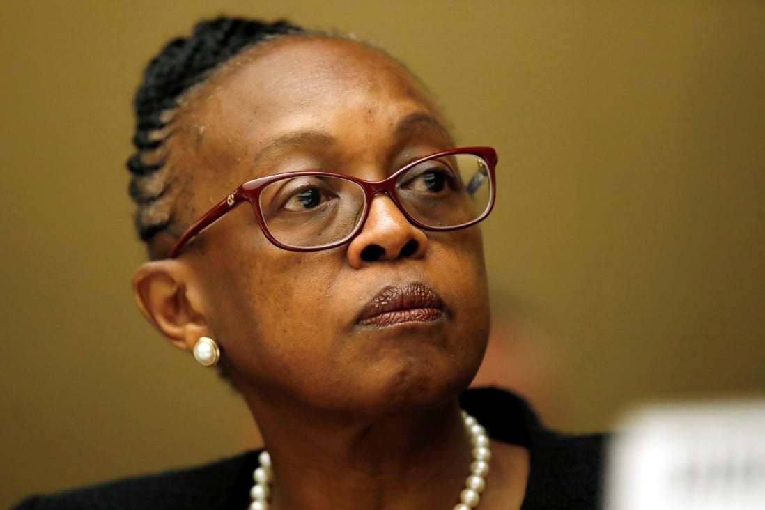 Matshidiso Moeti, the WHO’s regional director for Africa, says she hopes the US will reverse its decision to halt funding. Photo: Reuters