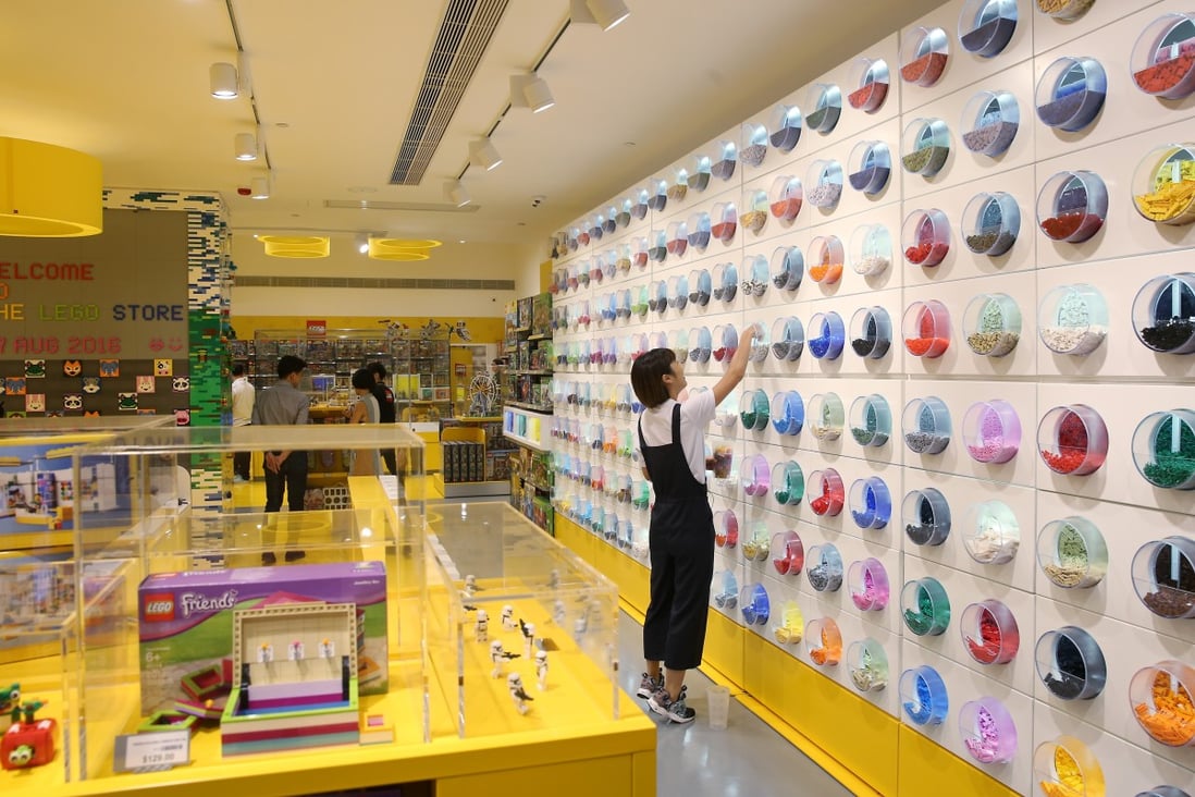 A Lego shop in Hong Kong. The new store is set to open on April 29. Photo: Sam Tsang