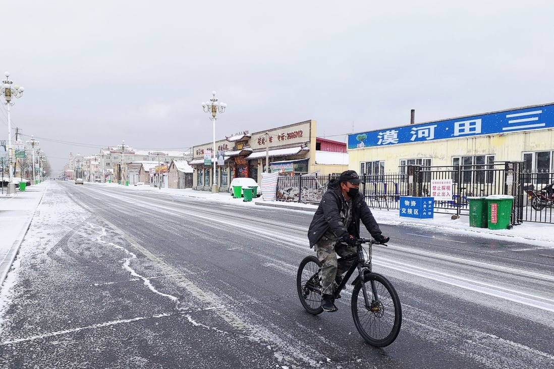 Heilongjiang province is now the focal point of China’s second wave of coronavirus infections. Photo: Xinhua