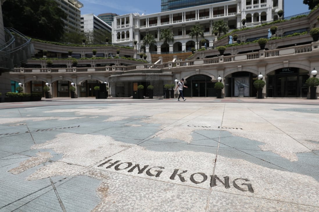 The 1881 Heritage shopping centre in Tsim Sha Tsui has been largely deserted amid the coronavirus pandemic. Photo: Nora Tam