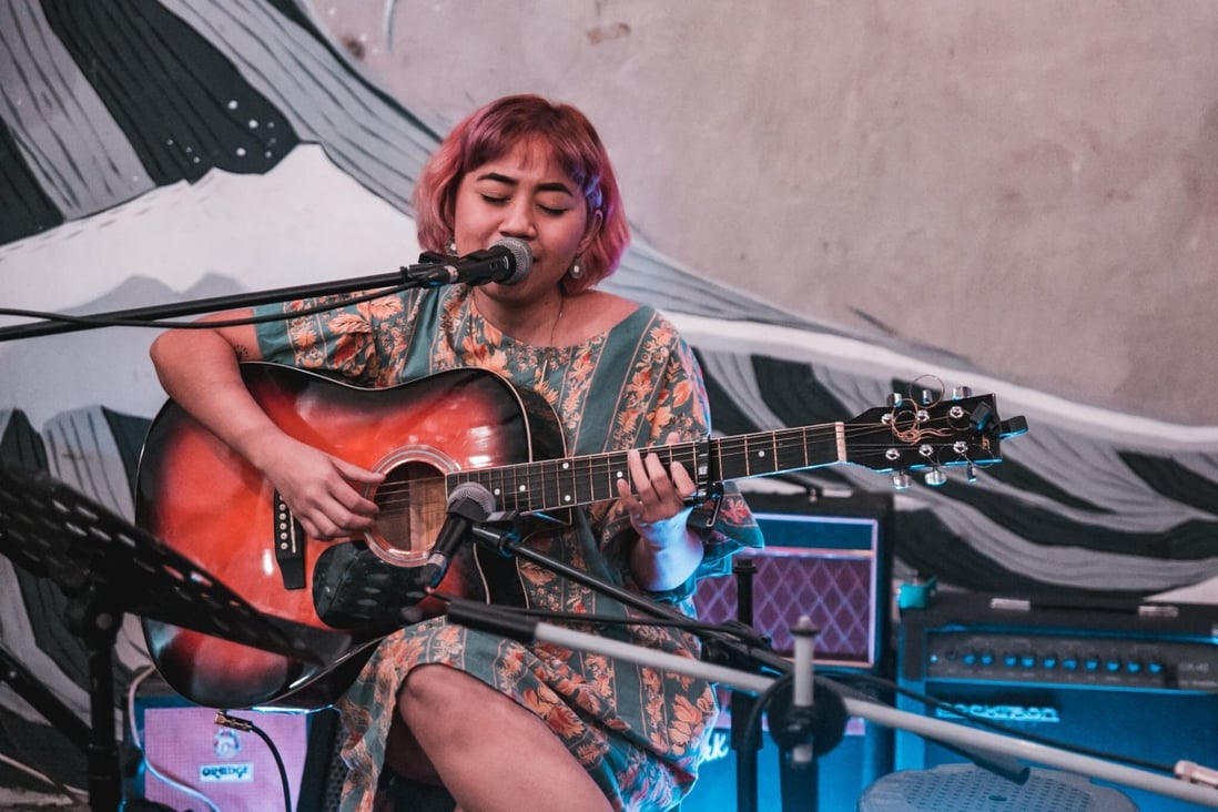 Filipino singer Coeli San Luis writes songs that touch on issues to do with mental health, and sees making music as part of a self-healing process. Photo: Jeremy Caisip