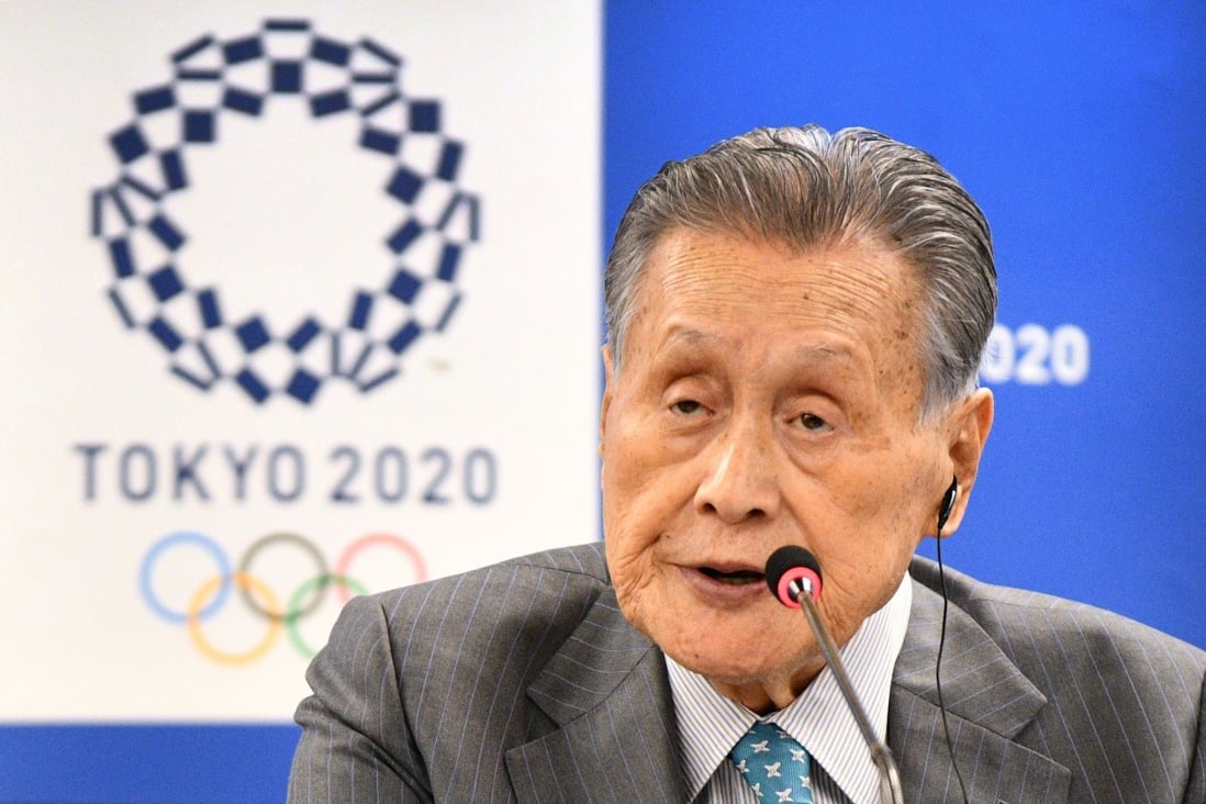 Tokyo 2020 president Yoshiro Mori has said the 2020 Olympics will be cancelled if the world is still wrestling with Covid-19 in July 2021. Photo: AFP