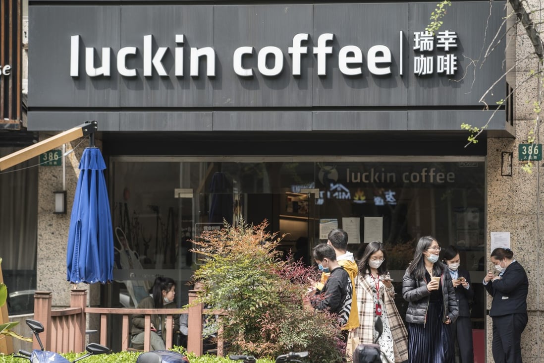 The Luckin Coffee scandal has got the attention of China’s top level leaders. Photo: Bloomberg