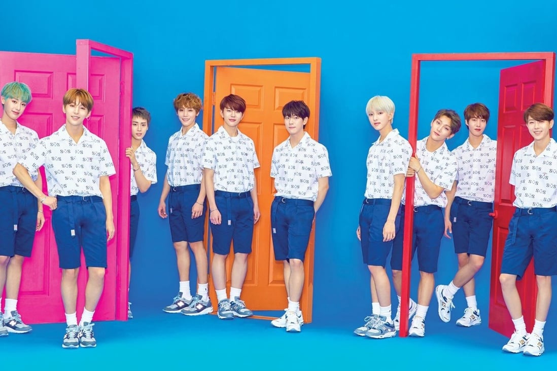 Members of K-pop group Golden Child, one of seven competing in Road to Kingdom, a reality-TV contest starting this week for boy bands still looking for their big breakthrough. Photo: Handout
