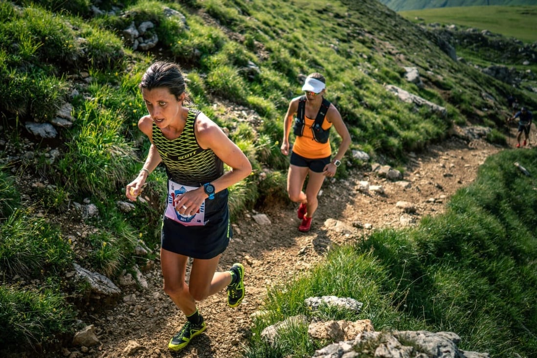 Replicating vertical gain on stairs is a good substitute for hills as it builds strength in your posterior chain, says Ruth Croft. Photo: Golden Trail Series
