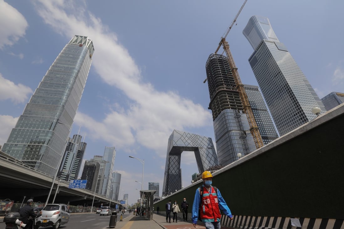 China’s economy fell by 6.8 per cent in the first quarter of the year, its first decline since comparable records began. Photo: EPA-EFE