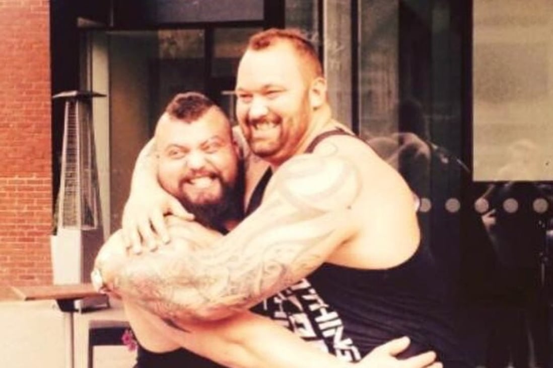 Eddie Hall and Hafthor Bjornsson are set to fight in the ring. Photo: Eddie Hall/Facebook