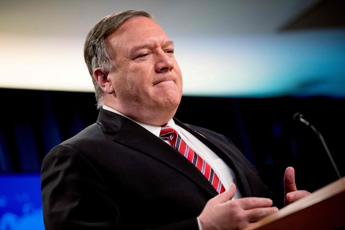 Mike Pompeo said there was “enormous evidence” linking the outbreak to a lab in Wuhan. Photo: AFP