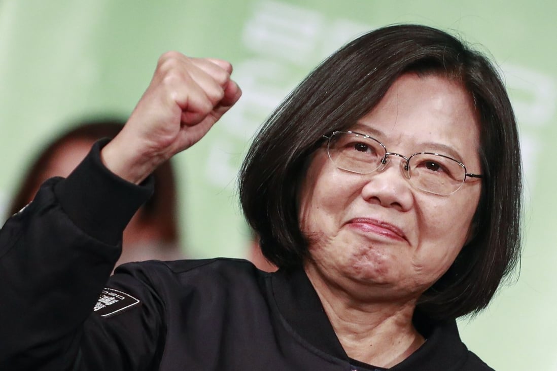 Tsai Ing-wen’s refusal to accept the one-China principle since she became president in 2016 has angered Beijing. Photo: EPA-EFE