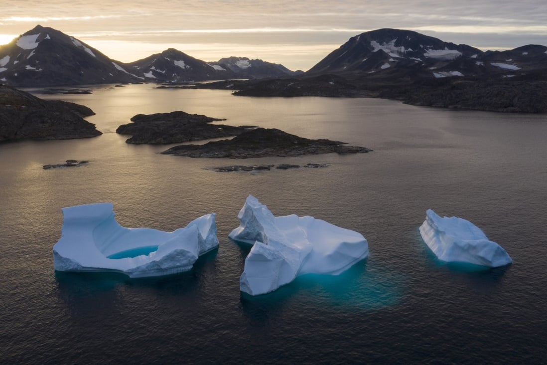 Icebergs near Kulusuk, Greenland. Photo: AP