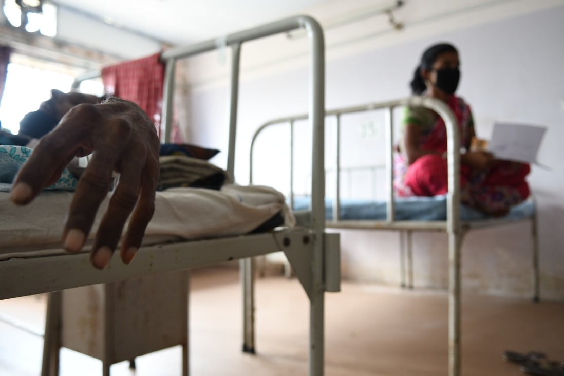 Tuberculosis patients are treated in Agartala, India. Coronavirus lockdowns could lead to as many as 1.4 million additional tuberculosis deaths in the country, as testing and treatment programmes are disrupted. Photo: LightRocket via Getty Images)