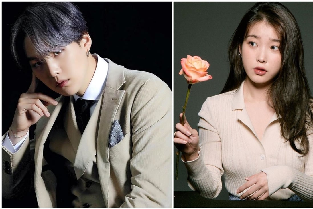 K Pop Collab Showdown Bts Suga And Iu Vs Exo S Baekhyun And Bol4 As 2 Epic Korean Idol Duet Releases Drop In May South China Morning Post k pop collab showdown bts suga and iu