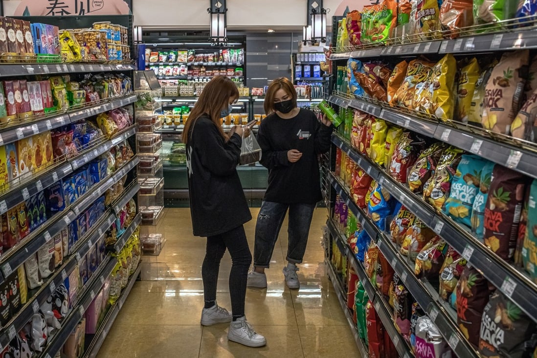 China’s consumer price index (CPI), meanwhile, rose by 3.3 per cent from a year earlier, decelerating sharply from a 4.3 per cent gain in March. Photo: EPA-EFE