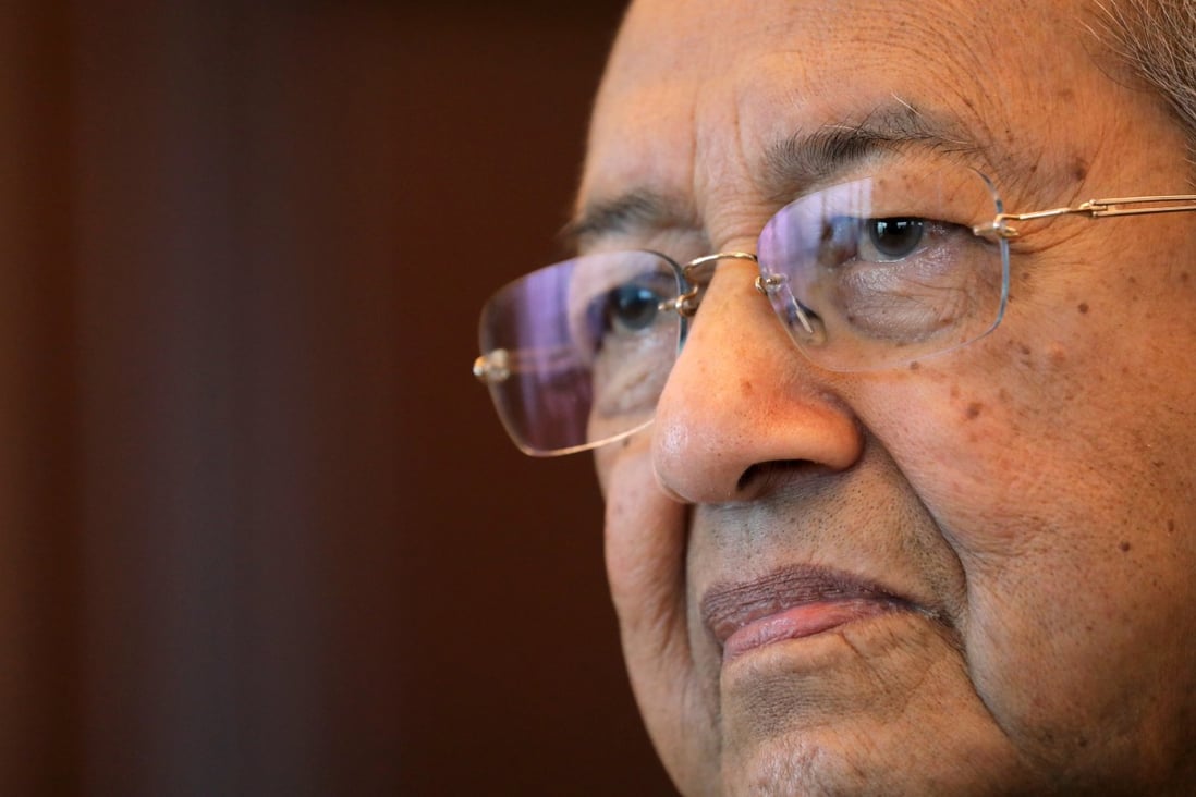 Malaysia's former prime minister Mahathir Mohamad: not a fan of his successor. Photo: Reuters