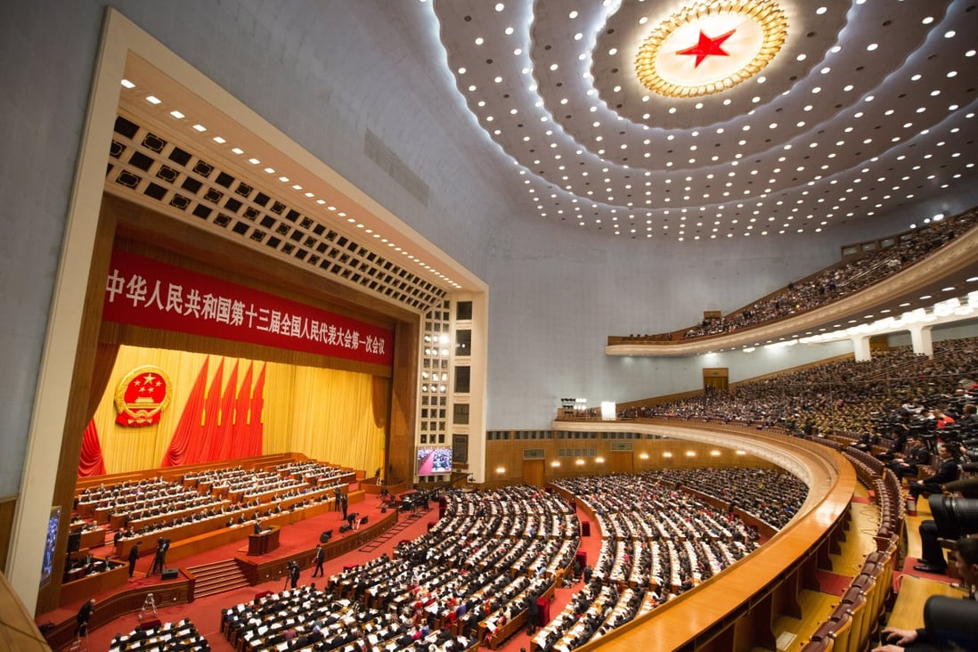 Chinese Finance Minister Liu Kun is due to deliver a report to the 3,000 or so National People’s Congress delegates for discussion and approval next week. Photo: EPA-EFE
