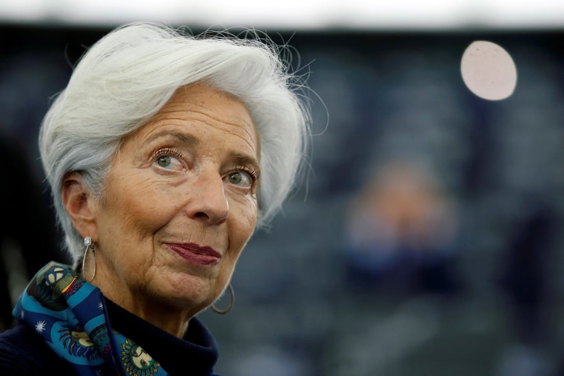 European Central Bank president Christine Lagarde at the European parliament in Strasbourg, France, on February 11. A German court ruling essential seeks to upend the principle that EU decisions override national ones. Photo: Reuters