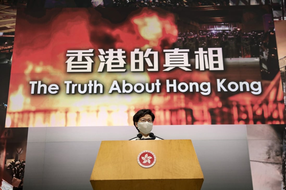 Carrie Lam said she had spent 10 hours reading the IPCC’s report. Photo: Winson Wong