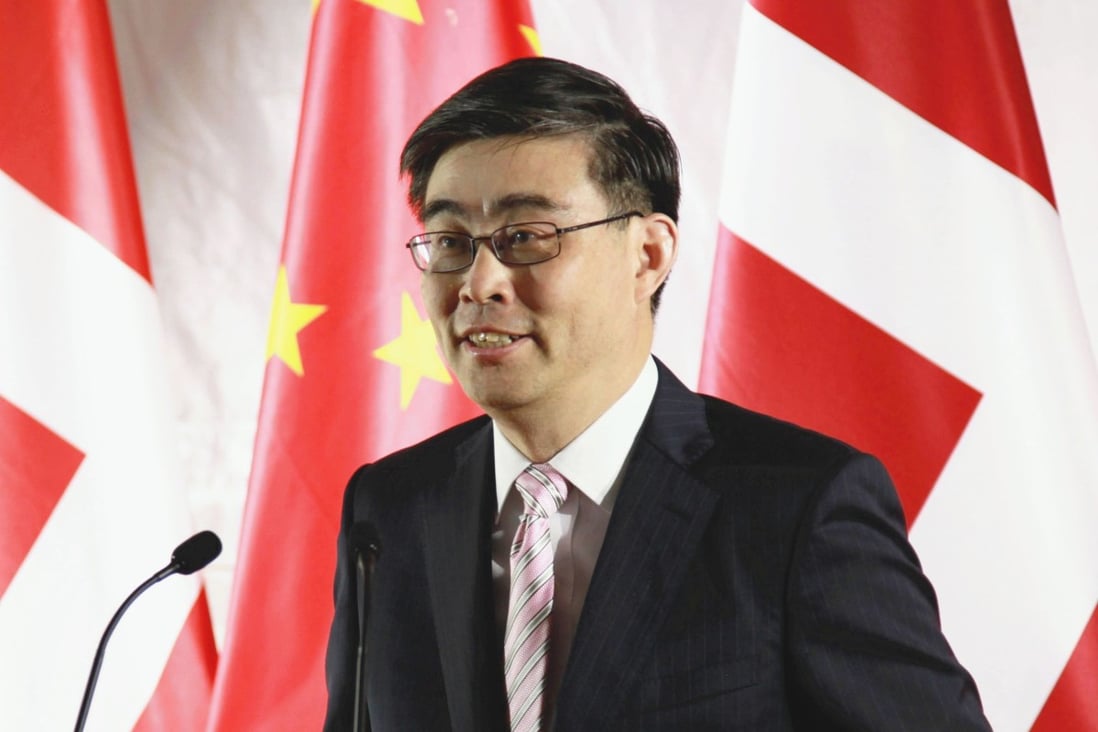 China’s ambassador to Denmark Feng Tie was responding to claims by the US envoy. Photo: Handout