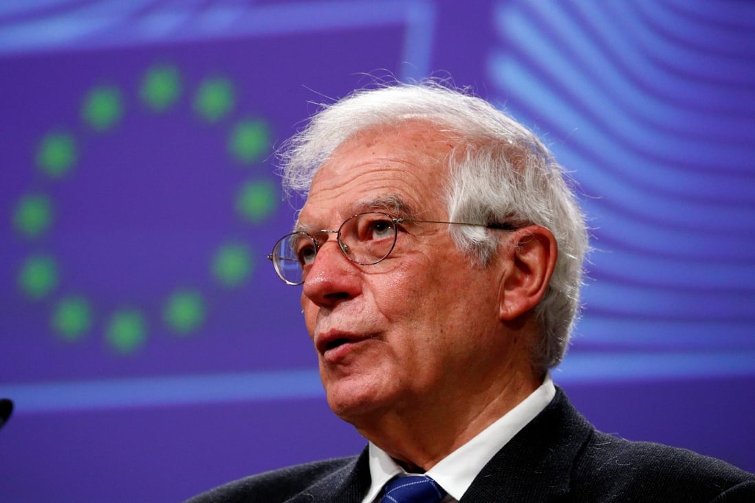 EU foreign affairs chief Josep Borrell says developing a joint approach to superpowers is never easy. Photo: Retuers