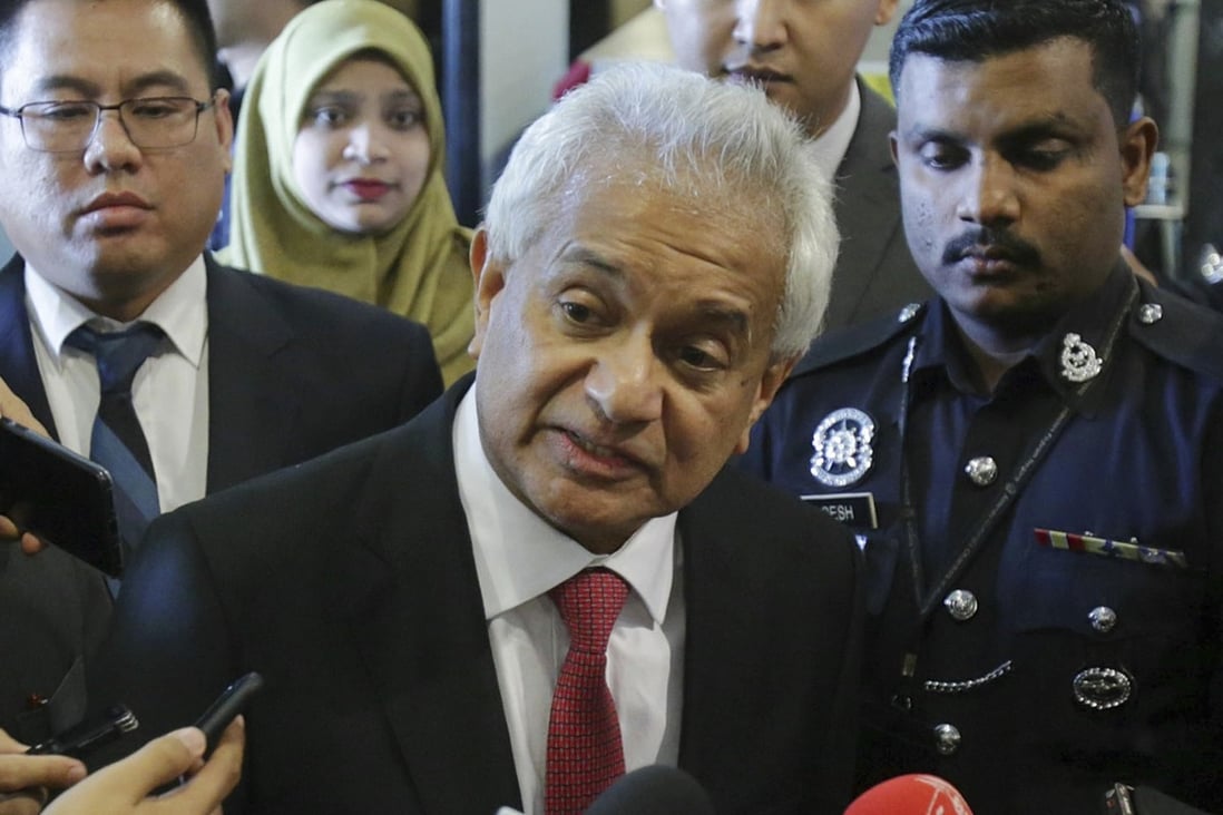 Tommy Thomas, Malaysia’s former attorney general, pictured shortly after his appointment in 2018. Photo: AP