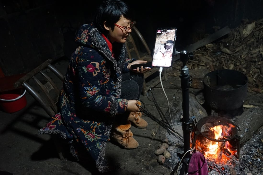 Farmer Chen Jiubei helped lift her family and village out of poverty through live streaming sales on Alibaba's Taobao. Photo: Handout