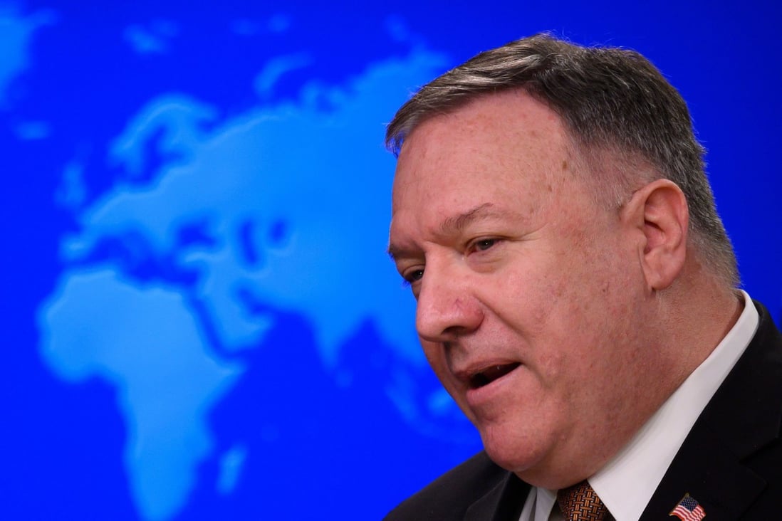 US Secretary of State Mike Pompeo said Taiwan’s exclusion “further damages the WHO’s credibility and effectiveness”. Photo: AFP