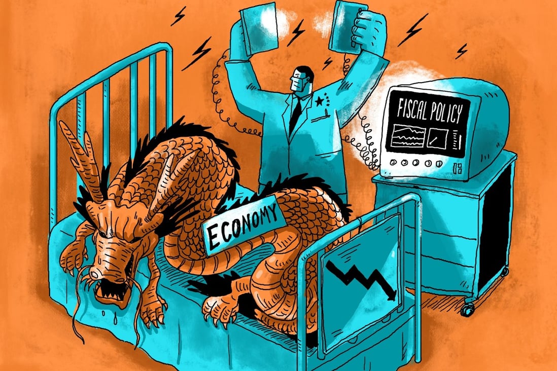 In the first quarter, China was dragged into an economic contraction for the first time since 1976 and its role in global value chains is now under threat. Illustration: SCMP