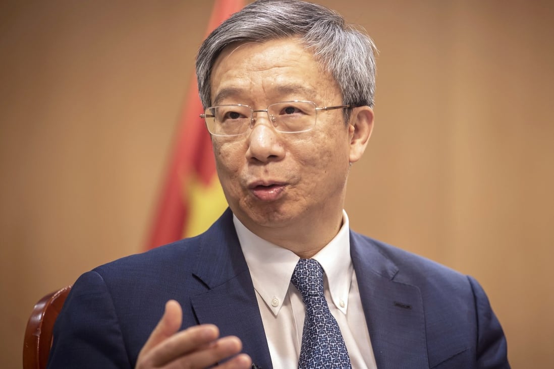 People’s Bank of China chief Yi Gang said China had “basically completed” the top-level design, standard setting, research on functions and integration tests of the digital yuan. Photo: Bloomberg