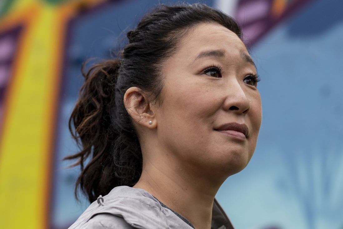 Sandra Oh as Eve Polastri in a still from the third episode of Killing Eve Season 3. Photo: Des Willie/BBCA