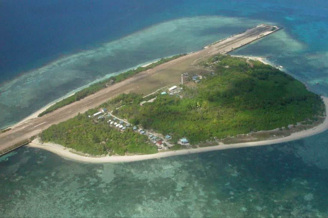 Pag-asa Island, otherwise known as Thitu Island, is situated in the Spratly Islands in the disputed South China Sea. The Philippines has built a port and is upgrading the air strip. Photo: AFP