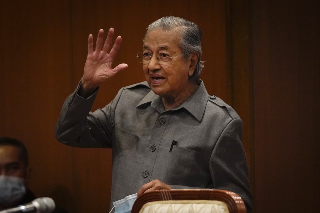 Sacked, moi? Malaysia’s Mahathir Mohamad. Photo: AP