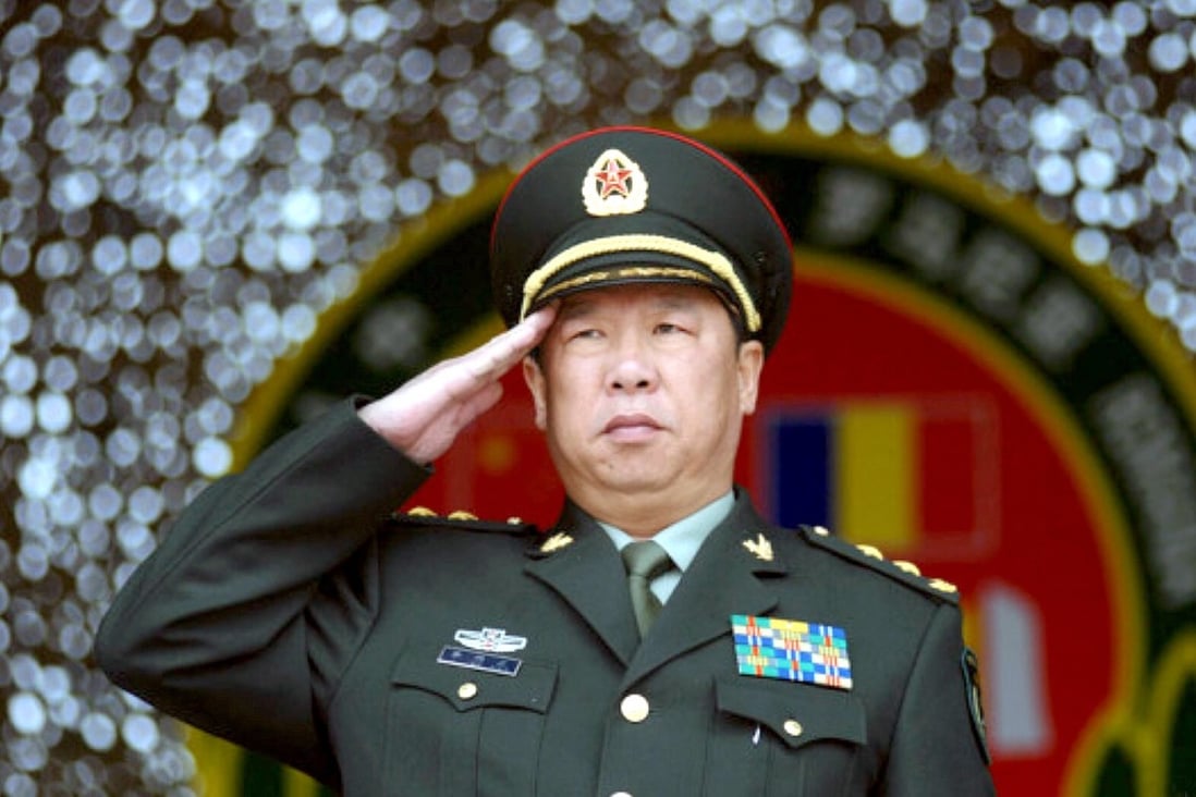 General Li Zuocheng, chief of the PLA Joint Staff Department, said “we do not promise to abandon the use of force”. Photo: Handout