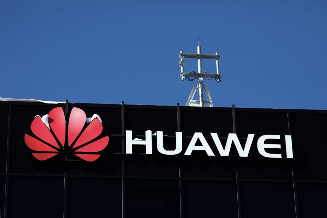 The logo of Huawei Technologies is seen outside the Chinese telecommunications equipment maker’s research facility in Ottawa, Ontario, Canada, in February of last year. Photo: Reuters