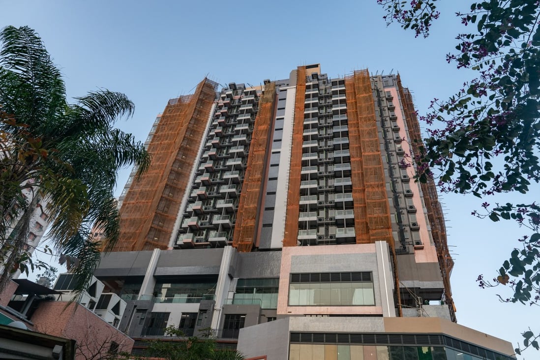 A 131-square foot flat in TPlus residential project in Tuen Mun, Hong Kong was leased out at HK$6,300 per month in February 2020. Photo: Bloomberg