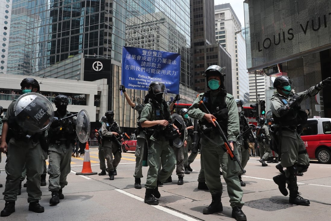 Beijing was quick to reassure foreign investors this week as protests resumed in Hong Kong at the weekend, having been dormant since January due to the coronavirus outbreak. Photo: Sam Tsang
