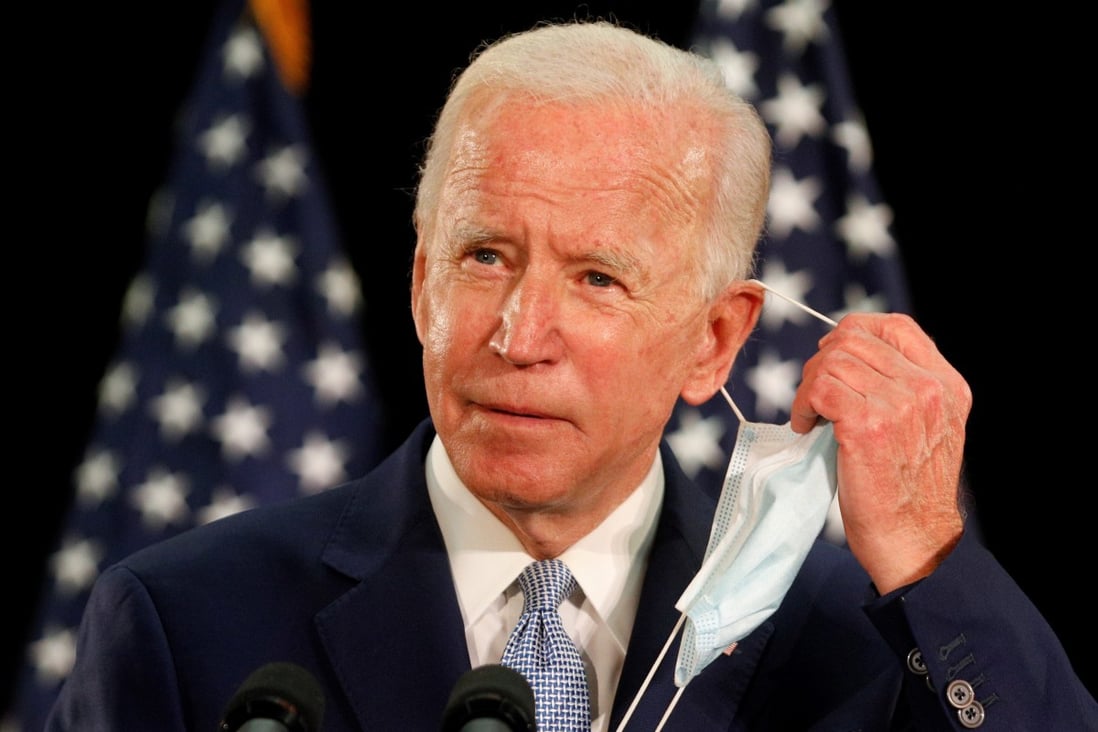 Joe Biden has repeatedly promised to take a tough stance on China. Photo: Reuters