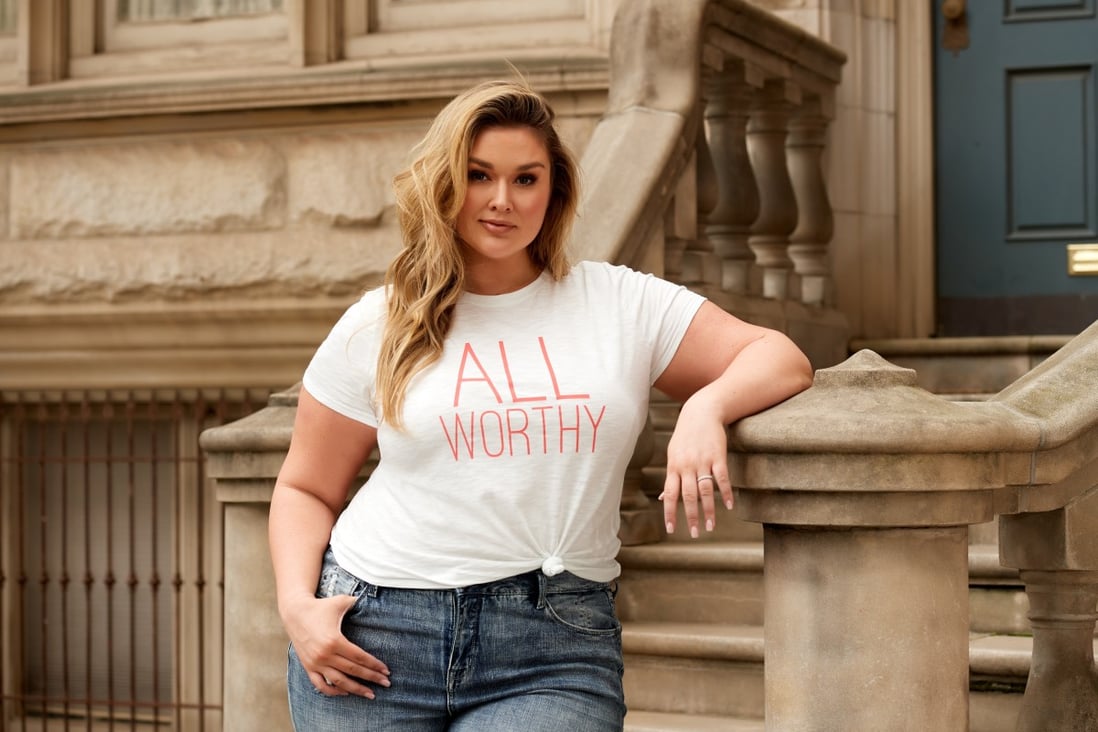 US model Hunter McGrady says modelling agencies used to tell her she would never be good enough unless she lost weight. Photo: Courtesy of Hunter McGrady