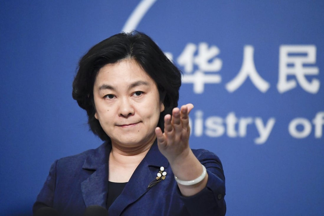 Chinese Foreign Ministry spokeswoman Hua Chunying reiterated that Beijing has “no intention” of taking part in trilateral talks with US and Russia. Photo: Kyodo