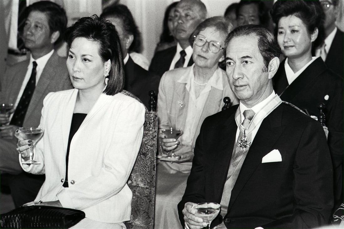Stanley Ho with his wife Lucina in 1987. Photo: SCMP