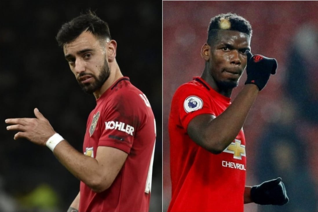 Manchester United fans will finally get to see Paul Pogba and Bruno Fernandes play together in the United midfield. Photo: Reuters
