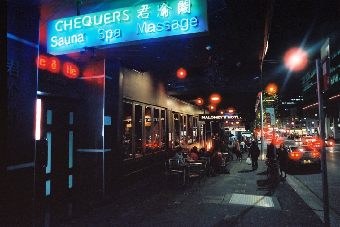 Erotic massage parlours and saunas like Chequers in Thai Town, Sydney, Australia, will reopen on June 13 after being closed for nearly three months because of the coronavirus lockdown. Photo: Brett Sheehan