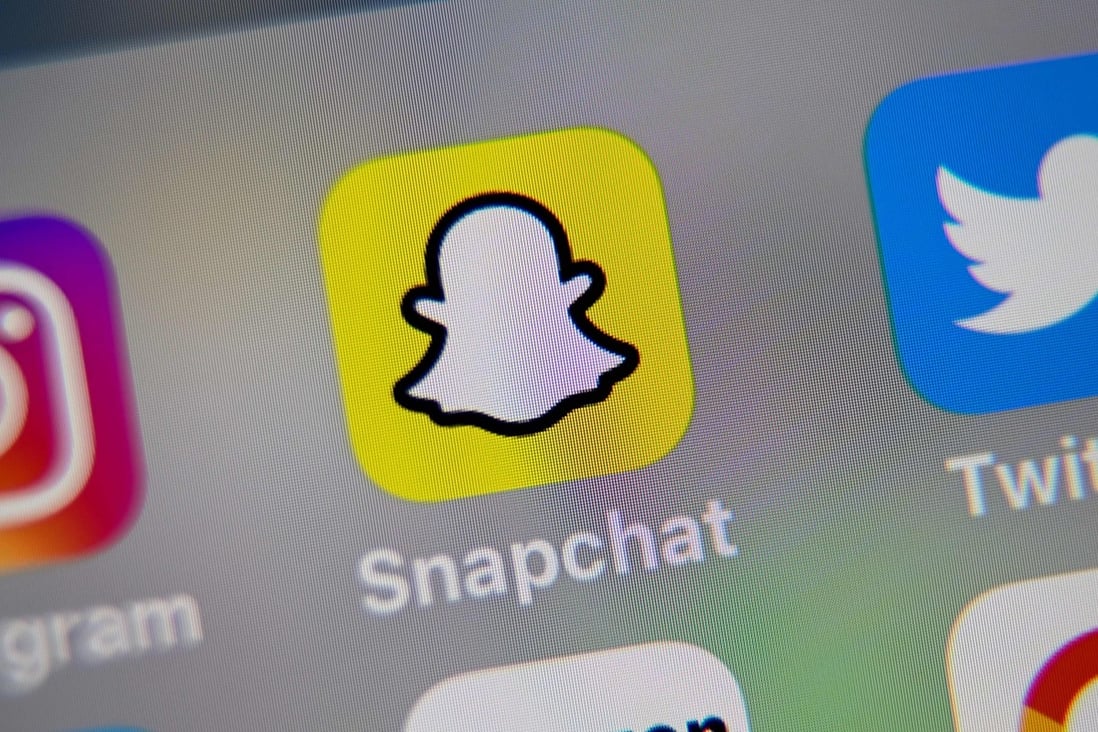 Snapchat revealed a number of efforts to boost usage and engagement at its Snap Partner Summit this week, including adding breaking news, wellness functions, and new gaming and entertainment features. Photo: AFP