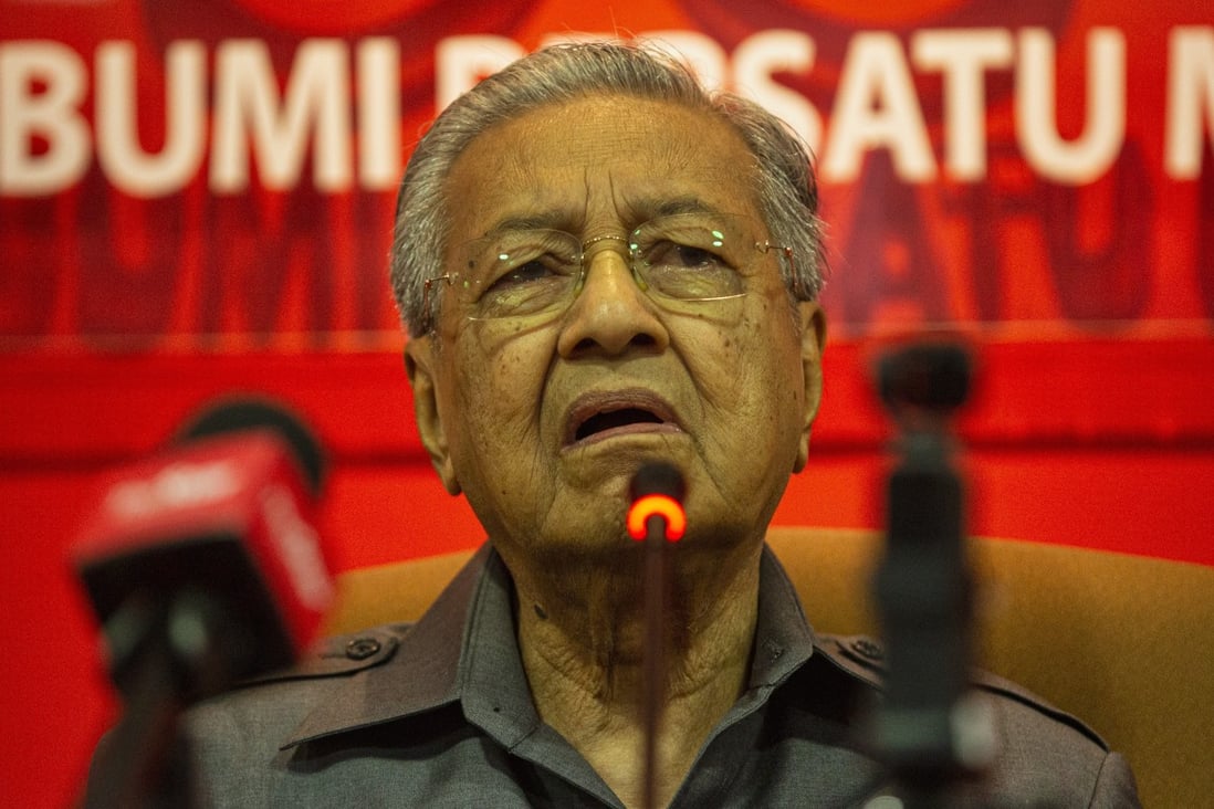 Former Malaysian prime minister Mahathir Mohamad was unseated as prime minister in a shock political coup in March. Photo: EPA