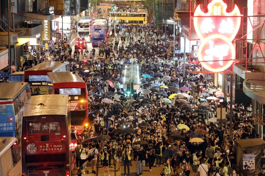 Japan is concerned about China’s plans for a Hong Kong national security law. Photo: Dickson Lee